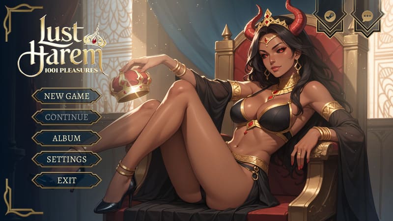 《极乐后宫:1001欢愉》(LUST HAREM)官方中文版