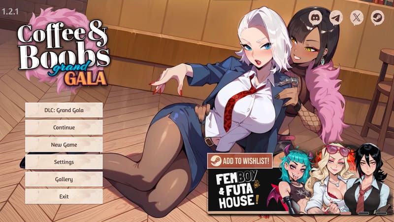 《咖啡与欧派》(Coffee&Boobs)官方中文版V1.2.1