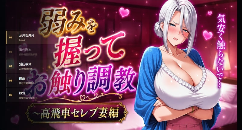 《抓住弱点进行触摸调教~高傲贵妇篇~》简体中文版
